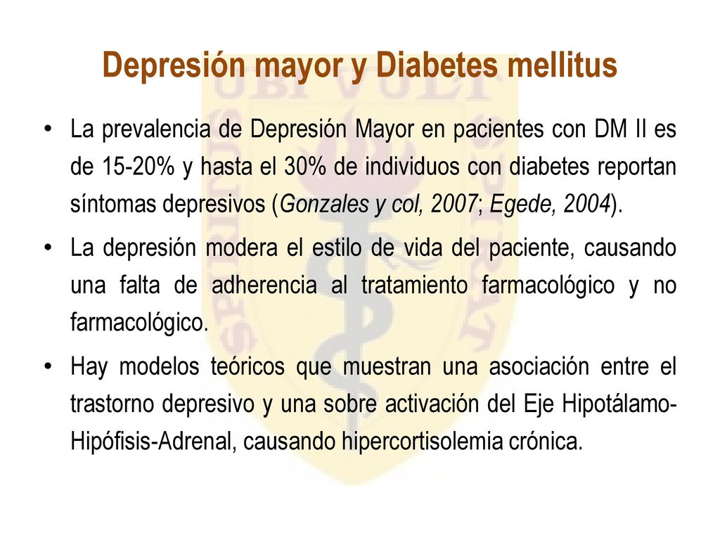 depresión y diabetes ppt